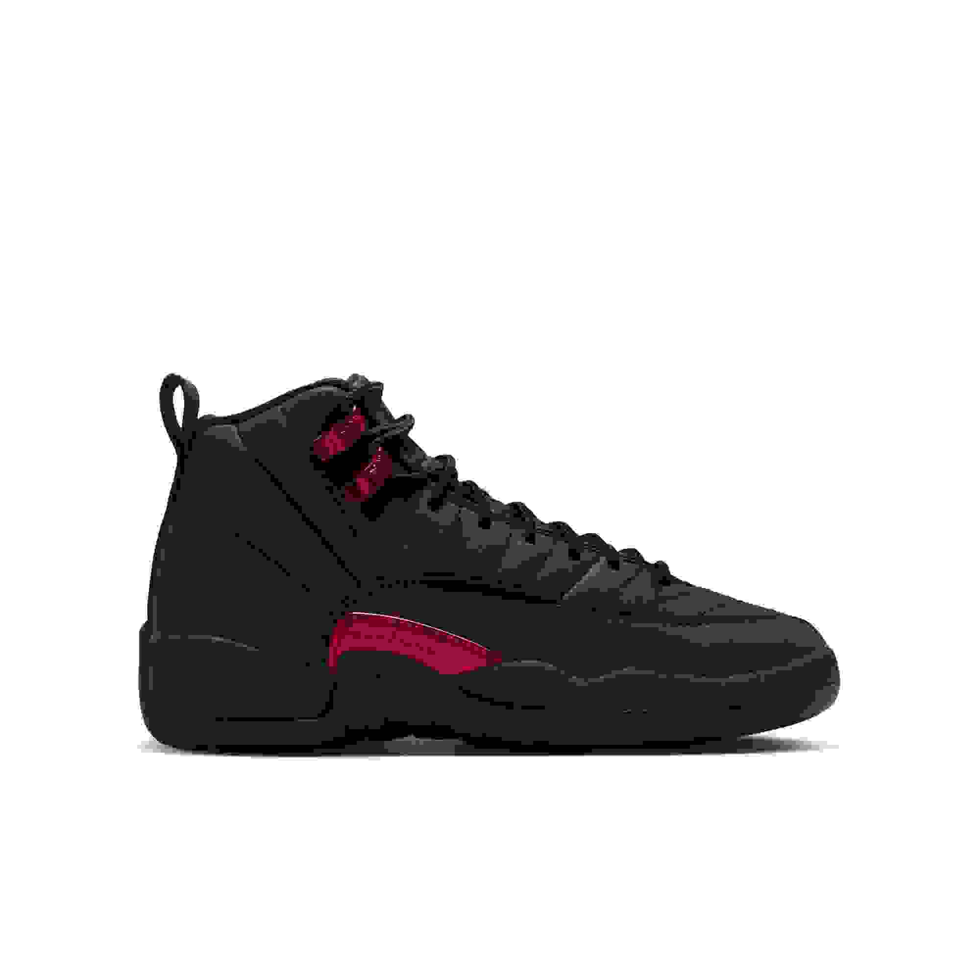 Jordan 12 Retro Grade School Kids' “Bloodline” Shoe